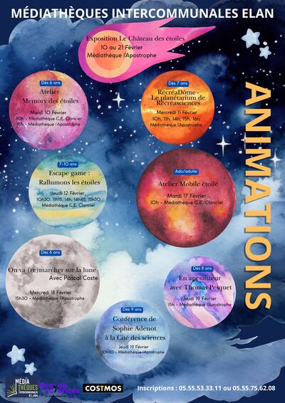 Affiche astronomie 2026 2